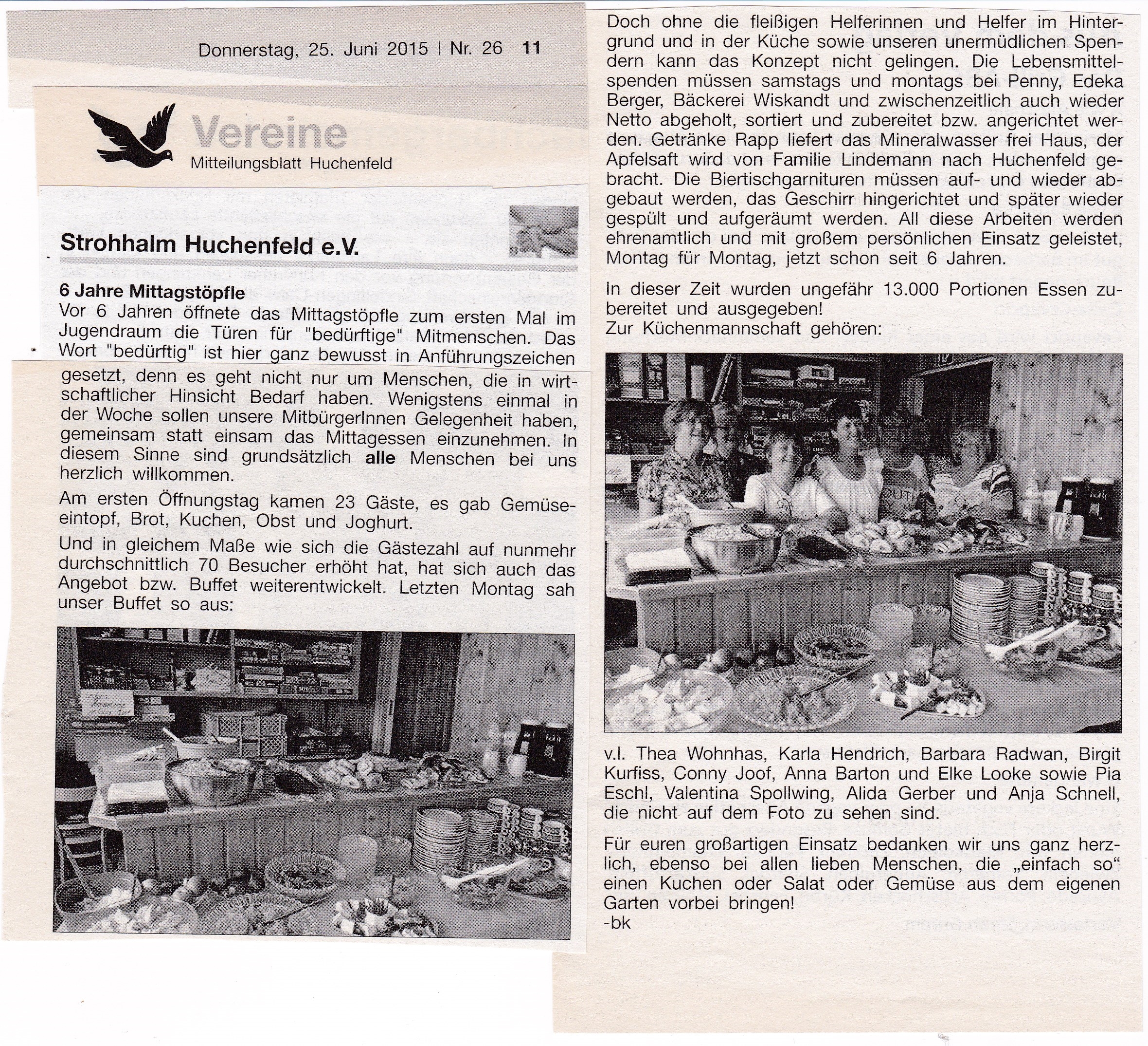 und ein weiteres erfolgreiches Jahr. Wir feieren die sechs!