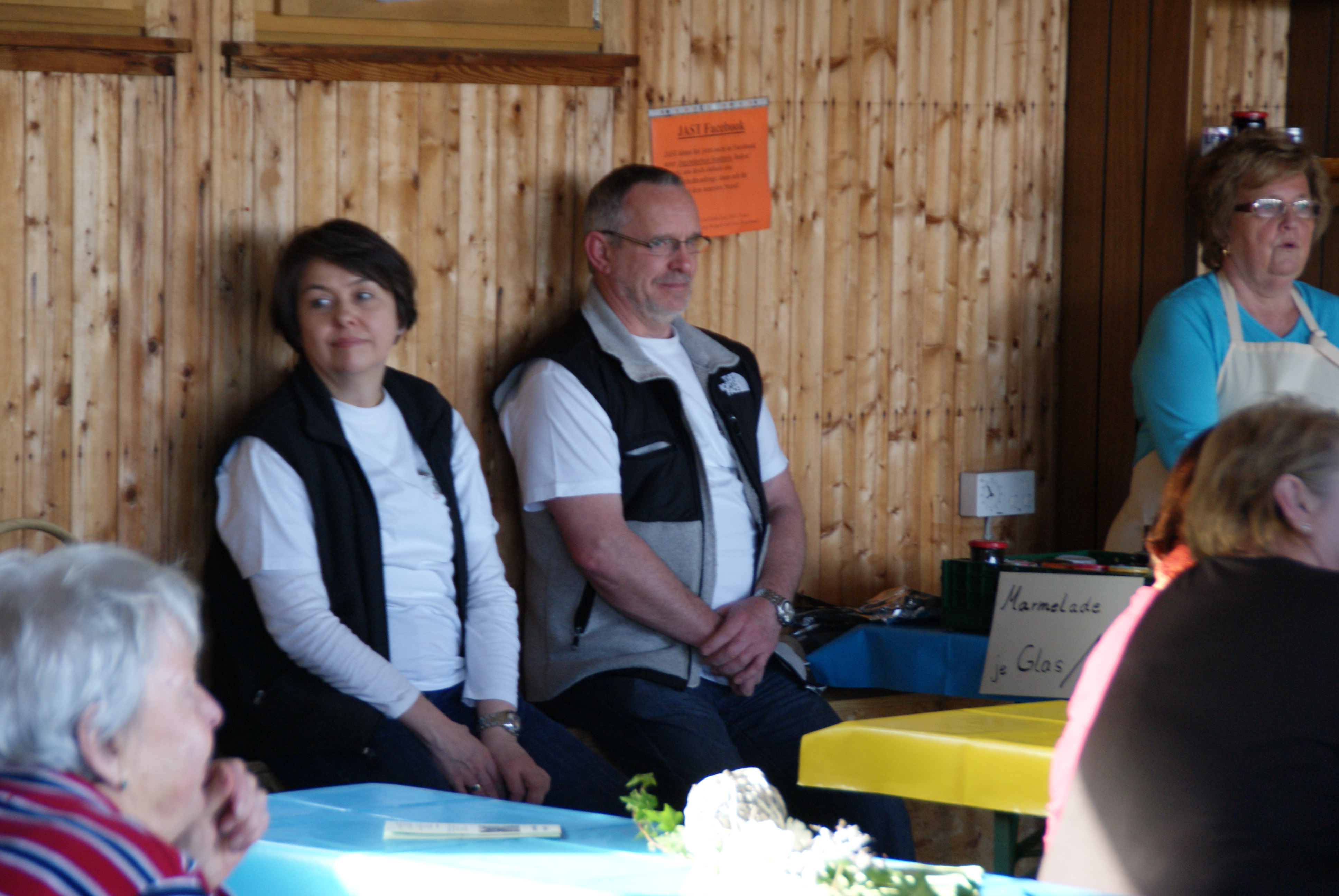 ... und das Kuchenteam - immer bereit!